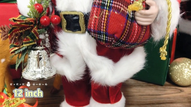 Figurine De Père Noël, Debout De Père Noël Rouge 20cm/7,9in