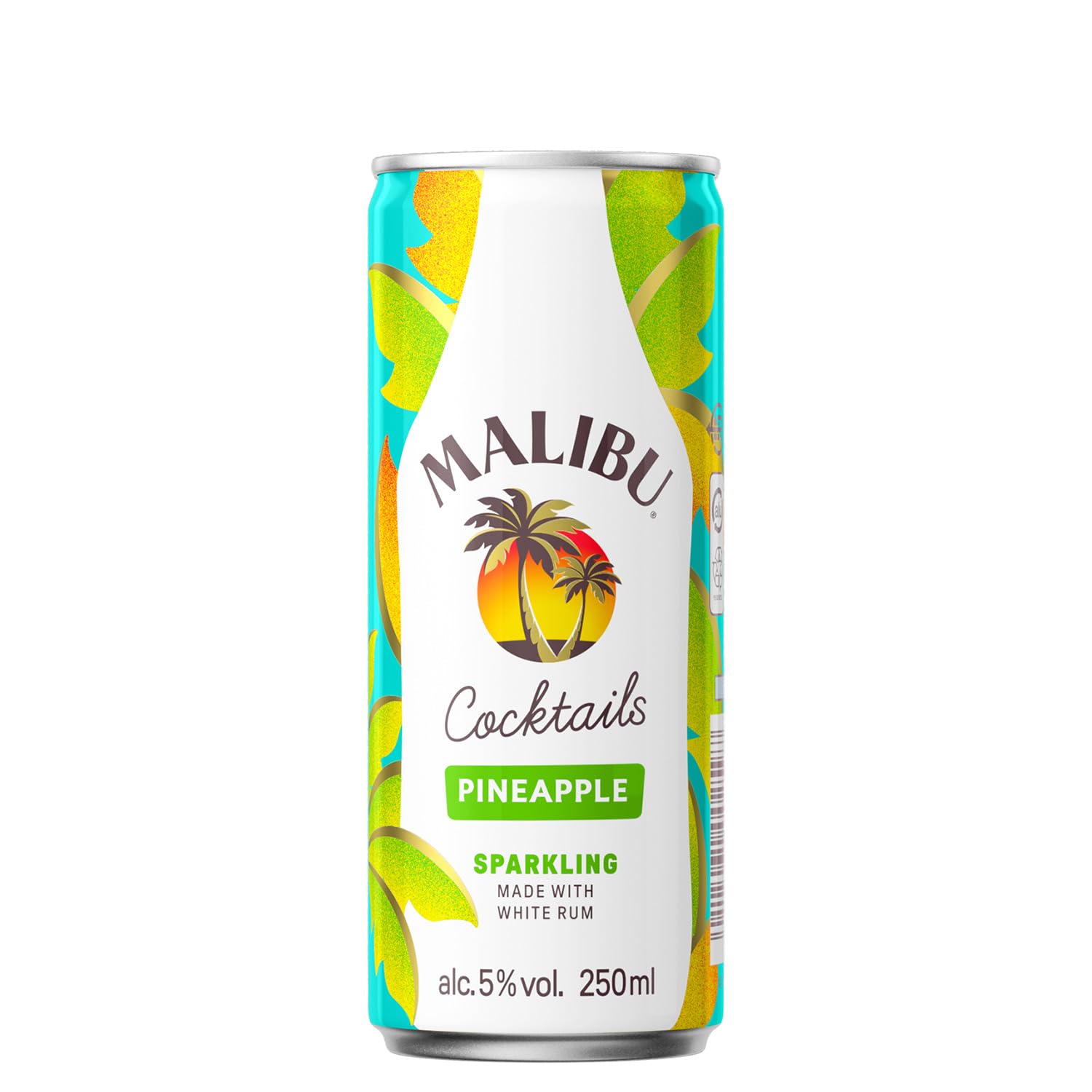 Malibu and Sparkling Pineapple, 25 cl