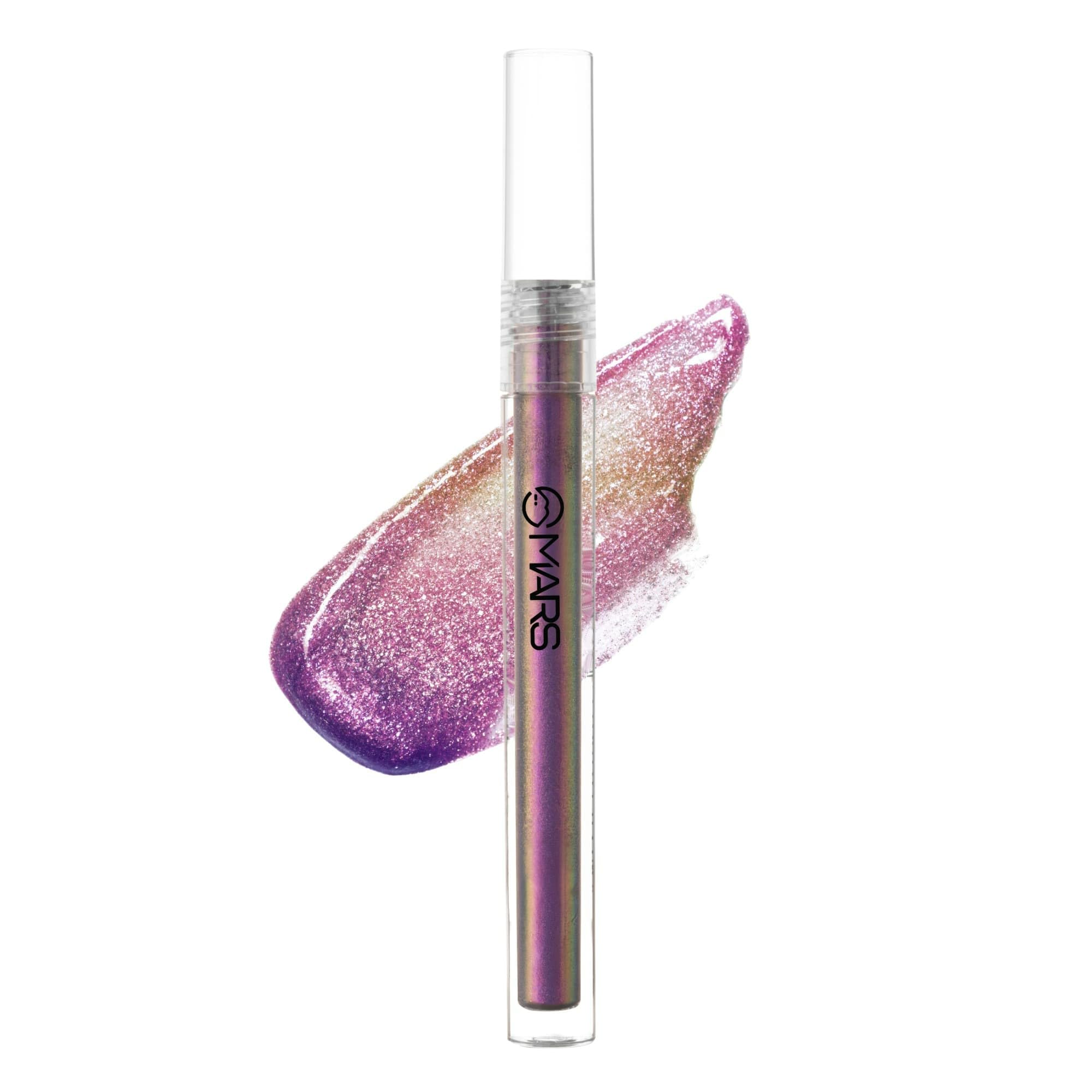 MARS Northern Lights Duo Chrome Liquid Eyeliner (1.5 ml) (01-POLAR PINK) | Quick Dry Formula | Water Resistant | Smudgeproof | Rich Pigmentation | Effortless Application | Enhance Eyeliner Art-image-3