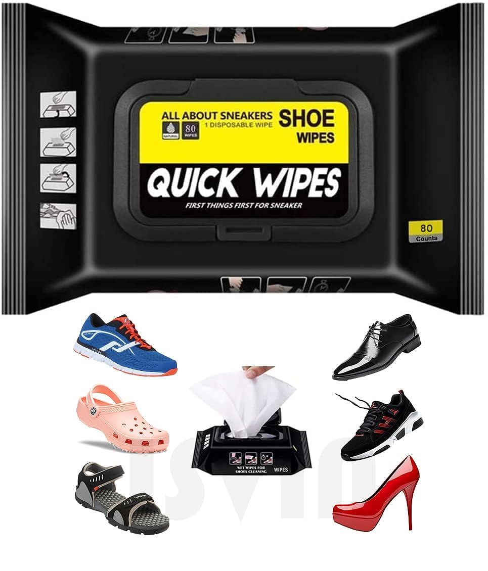 Tinkpin® Shoe Wipes Wipes (Pack of 2,80 Pcs Each) Instant Cleaner Shoe Cleaning Wipes Wipes for Shoes Quick Remove Dirt Stain Shoe Cleaner Wipes Shoe Wipes for Cleaning Kit (B0CLP5VTC9) Amazon Price History, Amazon Price Tracker