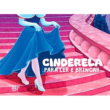 Capa do livro Cinderela - para ler e colorir