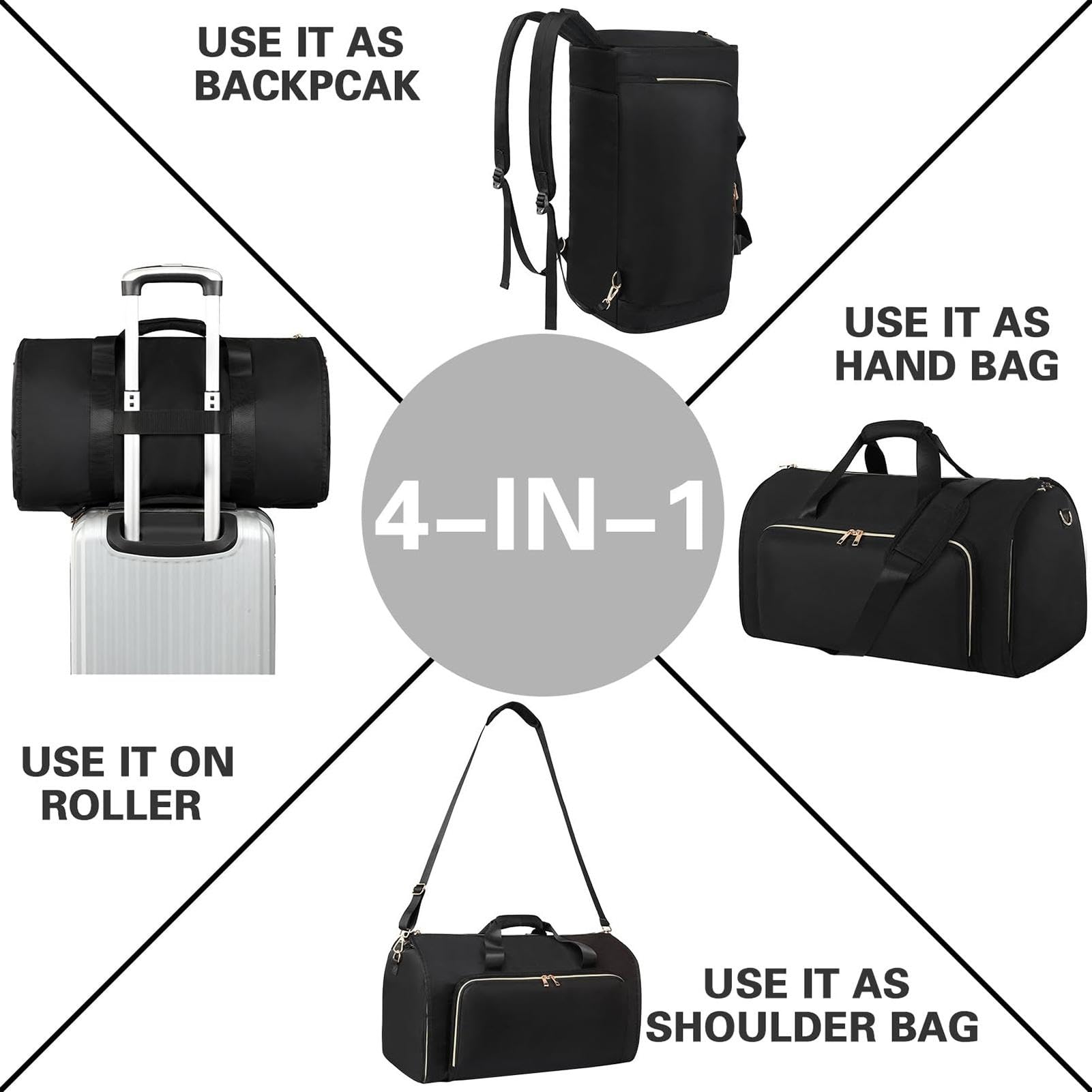 Housses de Costume de Voyage Housses de Vêtements pour Transport Sac de Costume Sacs de Voyage Sac de Sport Poches de Rangeme Sac de Protection pour Costume