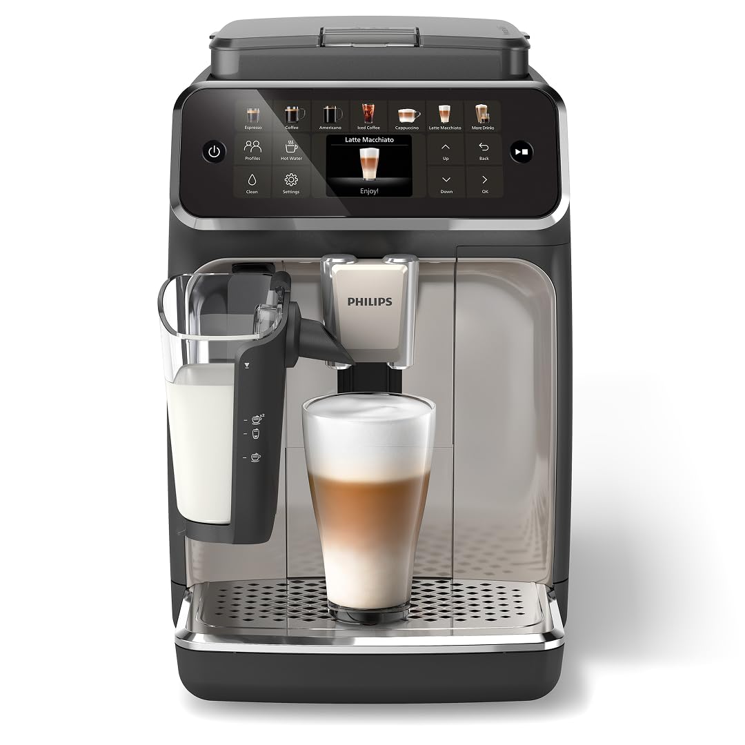 Philips 4400 Series Fully Automatic Espresso Machine — LatteGo Milk System