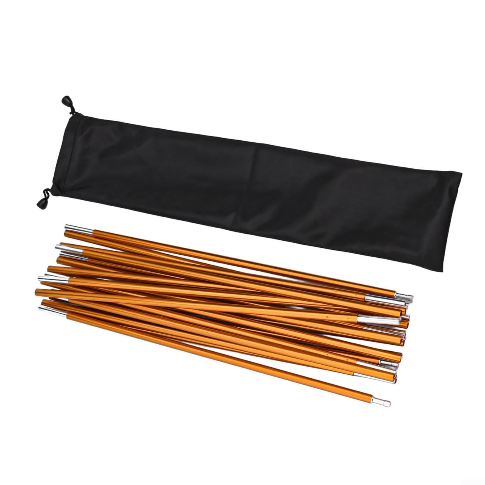 Aluminium Alloy Tent Poles Replacement 8.5mm, Camping Tent Repair Kit For 1-4 Person Tents, Hiking Awning Support Brackets, Awning Support Brackets(3.4m)