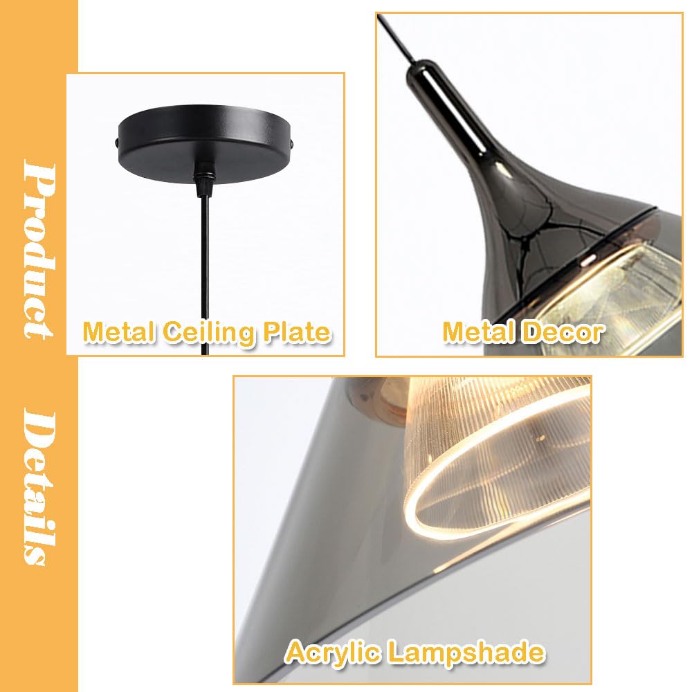 Lampada a Sospensione in Stile Industriale Moderno