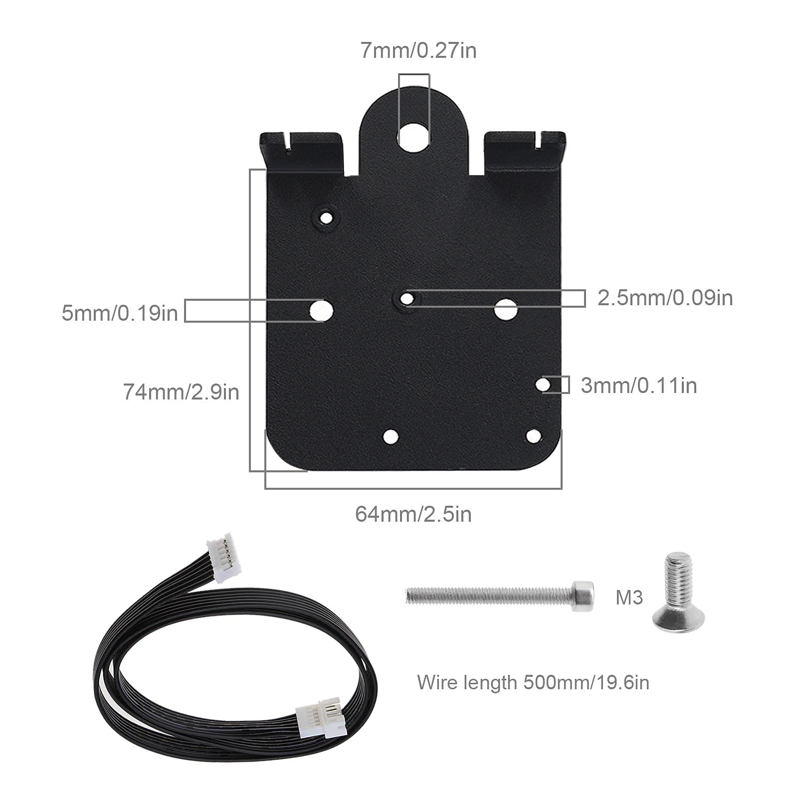 Be In Your Mind Direktantrieb-Adapterplatte Für Creality CR-10s – Aluminium-Umbauset Mit 12 Teilen
