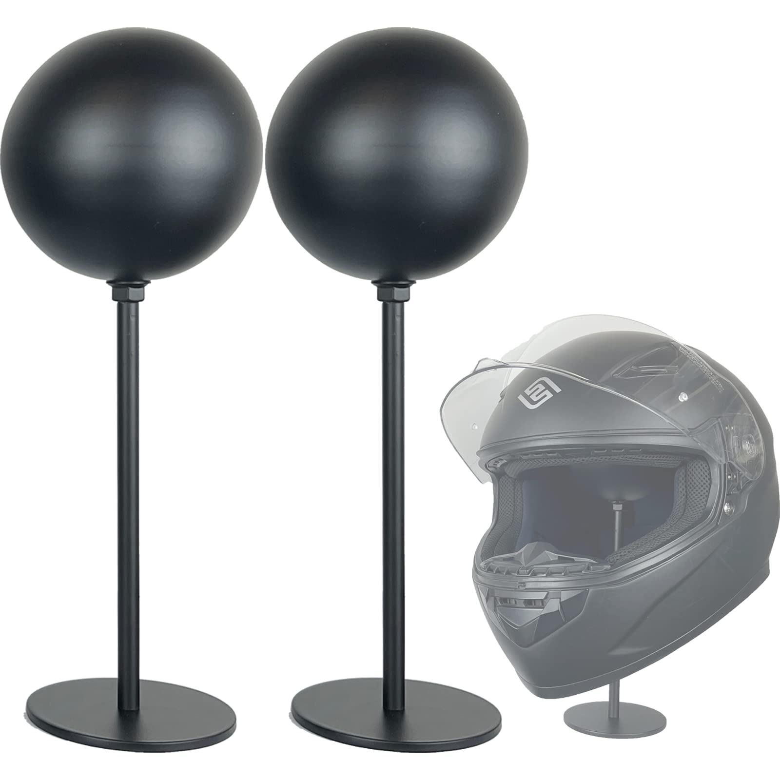 Buy motofans® Helmet Stand Metal, Rotation Metal Stand Desktop Hanger