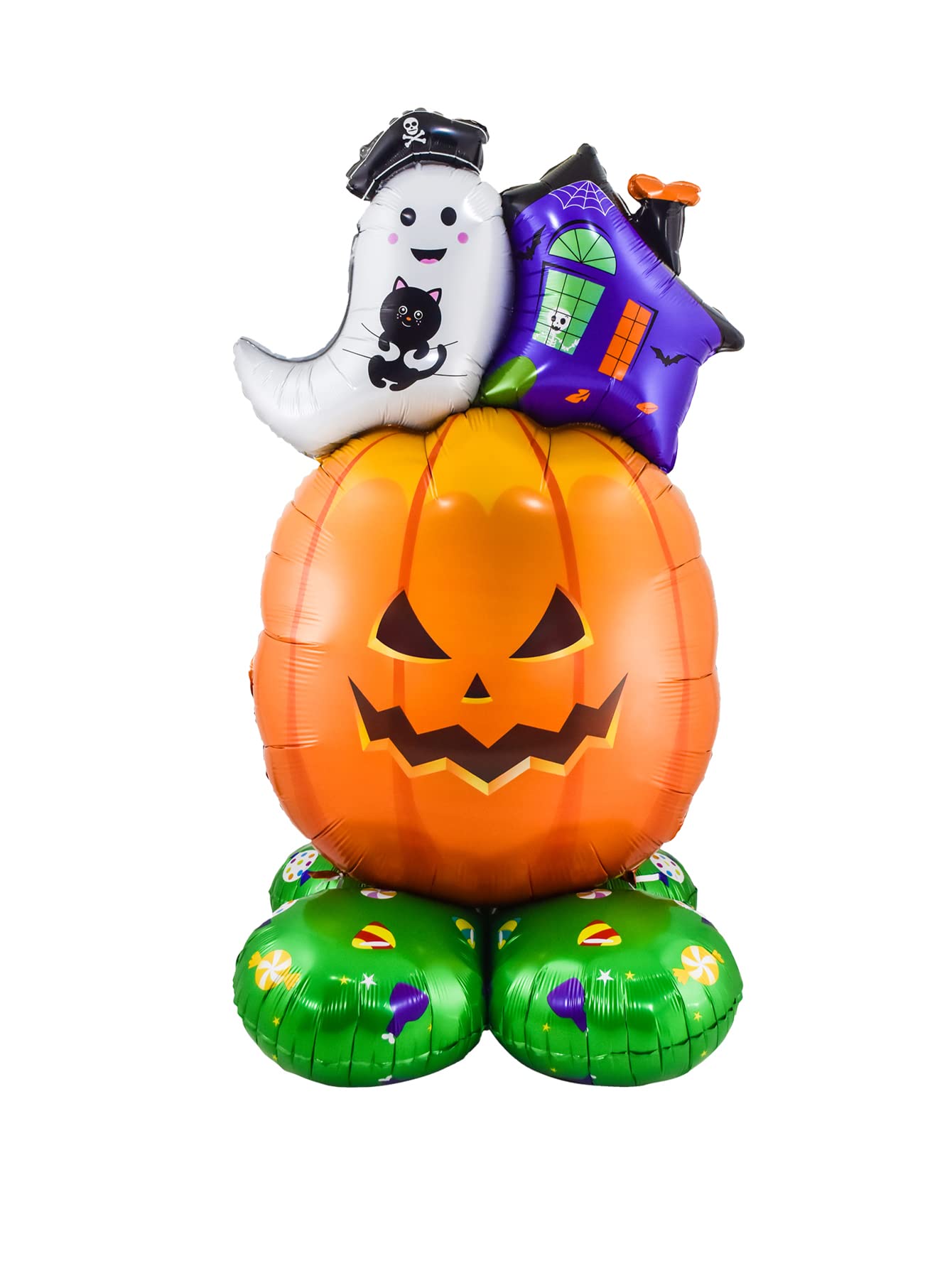 Jagmag® Halloween Decorations Pumpkin Globos Halloween Balloon, Halloween Pumpkin Balloon Decor, Halloween Decorations, Halloween Party Balloons, Halloween Photo Props Backdrop