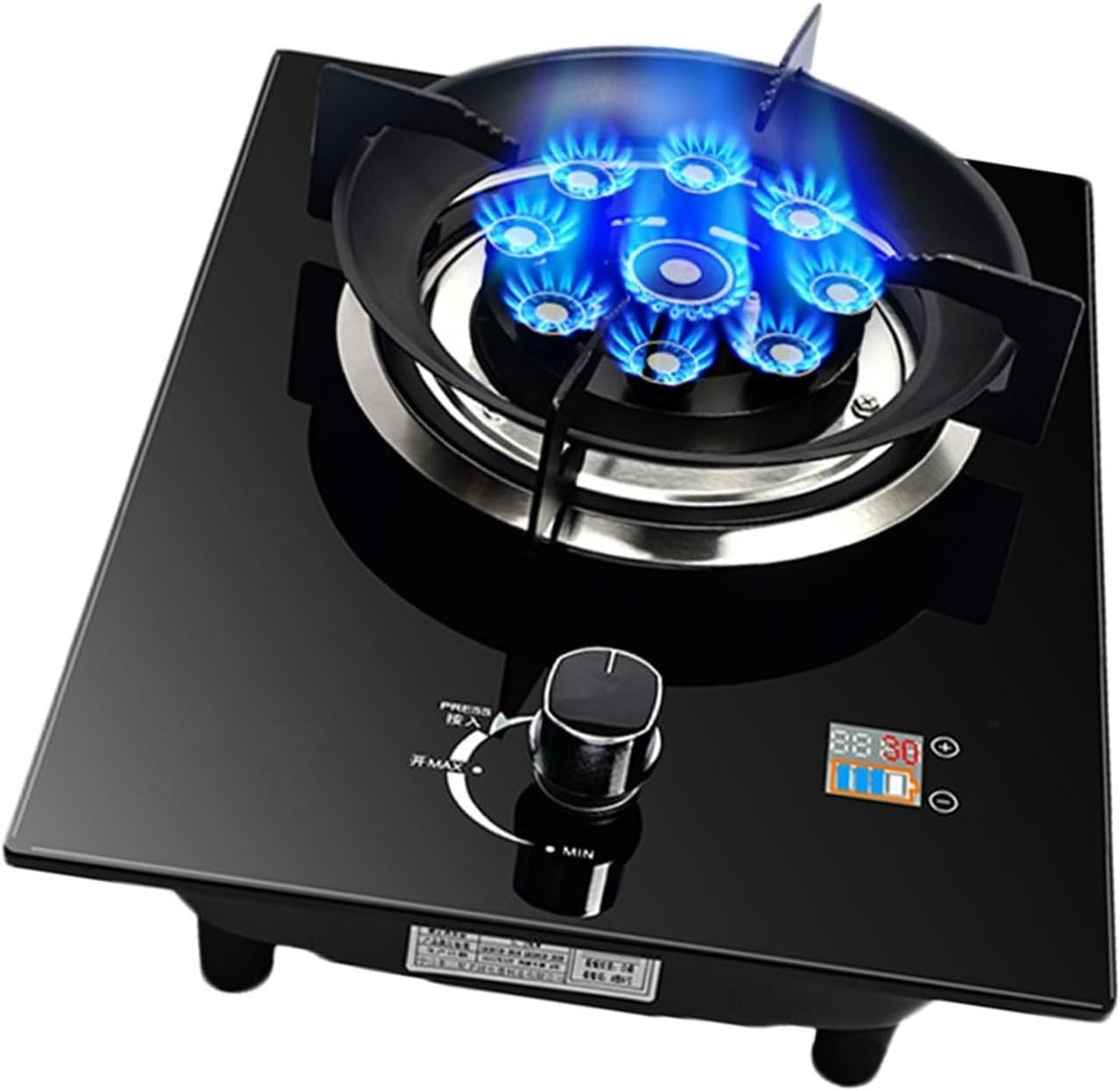 Estufa Portátil a Gas 9 Quemadores 5.2KW Multigas