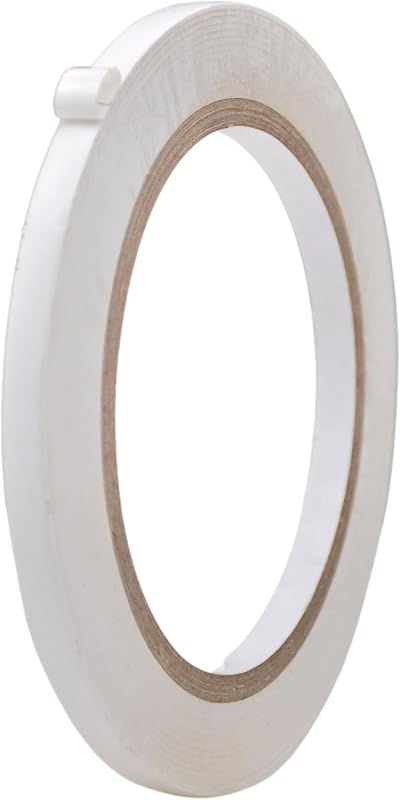 Fita de marcação vinílica branca MAT Tape 6 mm x 32,92 m para demarcação e pinstriping