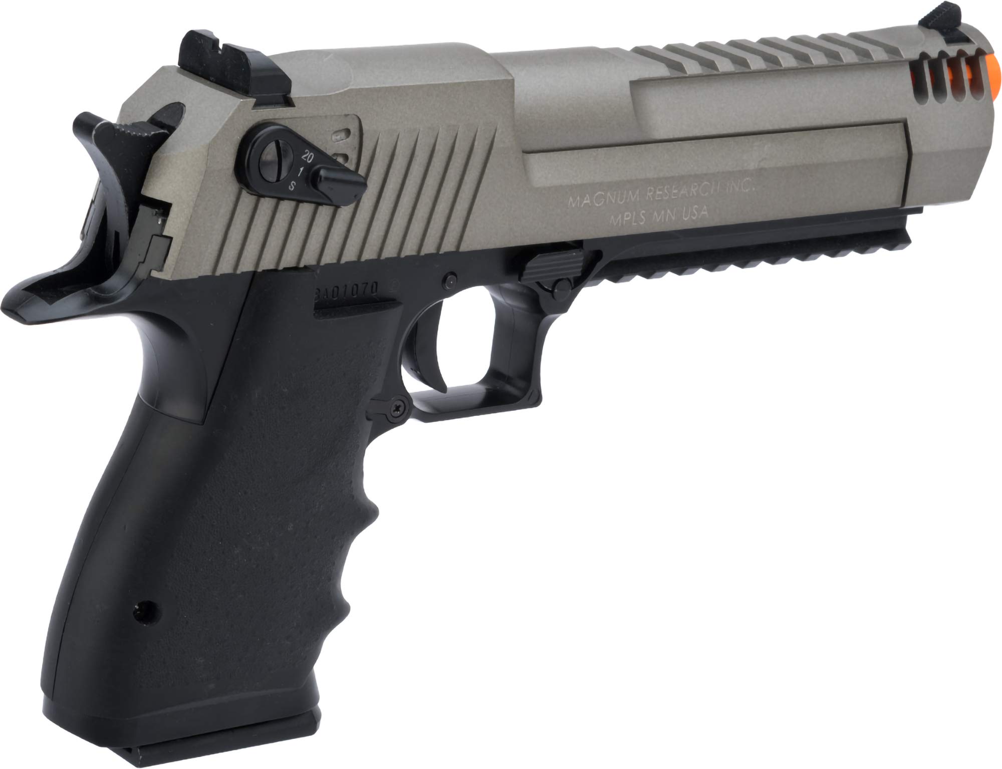 Evike Magnum Research Licensed Semi/Full Auto Metal Desert Eagle L6 CO2
