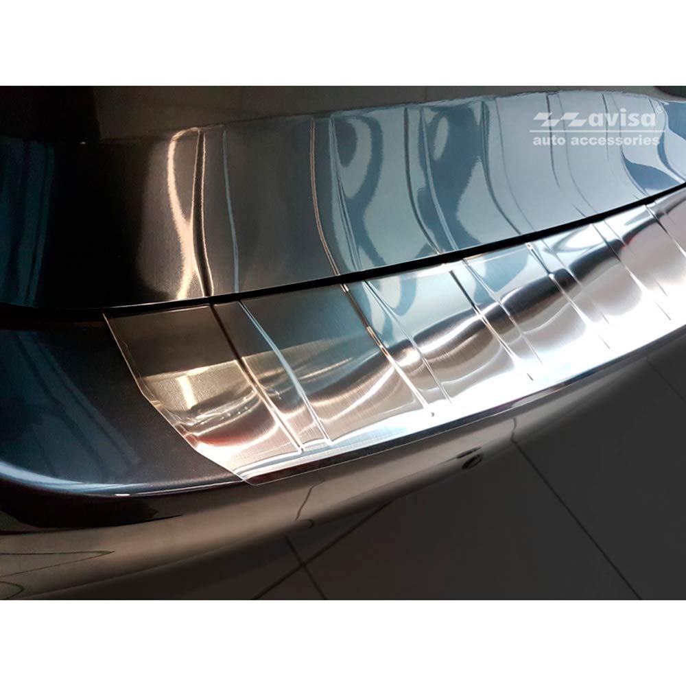 RVS Achterbumperprotector Mazda 6 III GJ combi 2012- 'Ribs