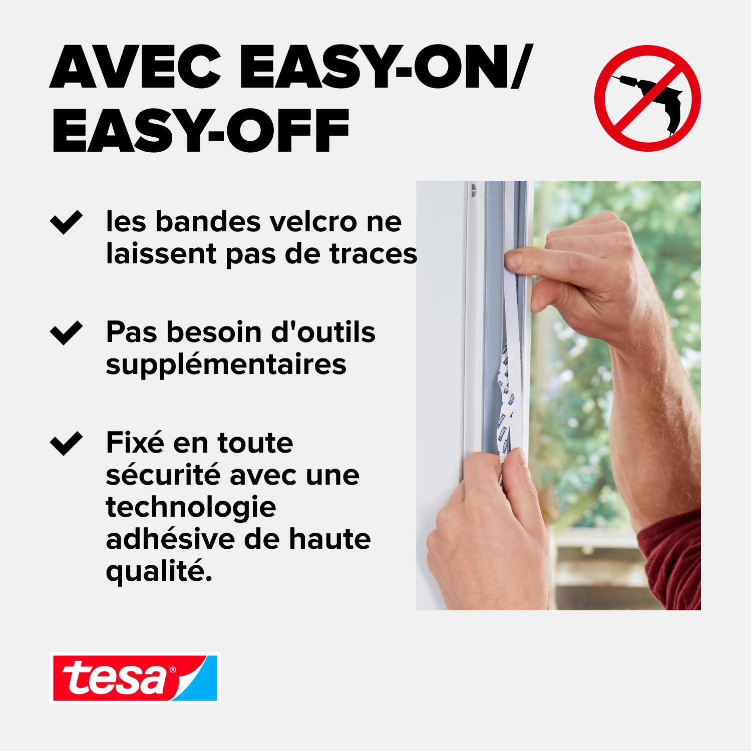 Tesa Insect Stop COMFORT Pour Porte-Fenêtres