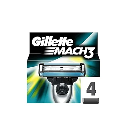 Gillette Mach-3 Cartridge – Pack De 4