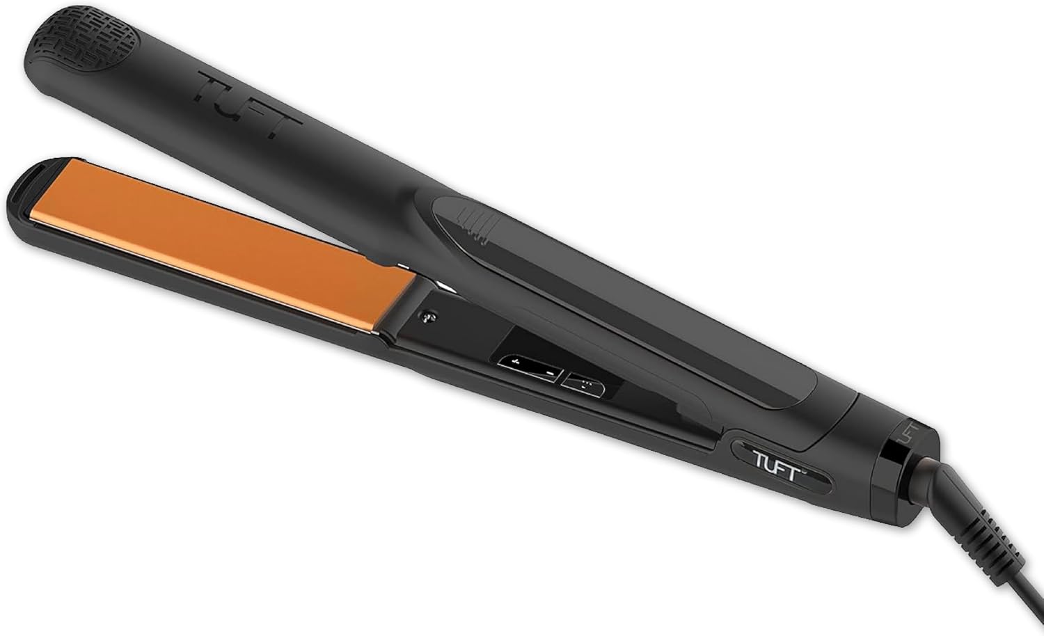 TUFT Diamond Plus Hair Straightener Flat Iron 1 Inch for Women | Professional Ceramic with Nano Ceramic Floating Plates Up to 450°F for Smooth, Shiny and Salon Style Hair