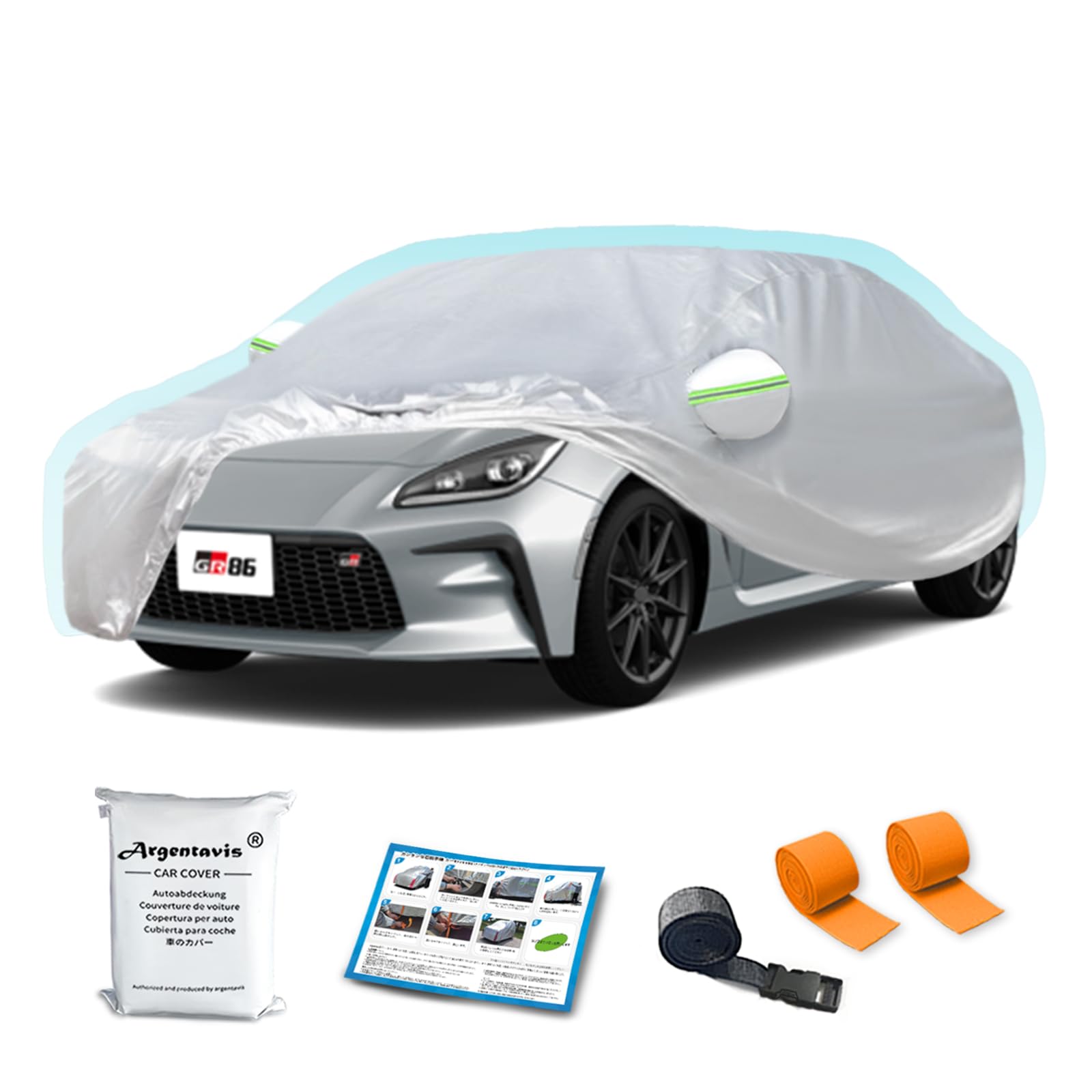 Amazon.co.jp: Argentavis 車カバーに適合 GR86 ボディーカバー日焼け 