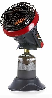 Mr. Heater Little Buddy with Adaptor for Gas Heating Cartridge System with 7/16 Thread