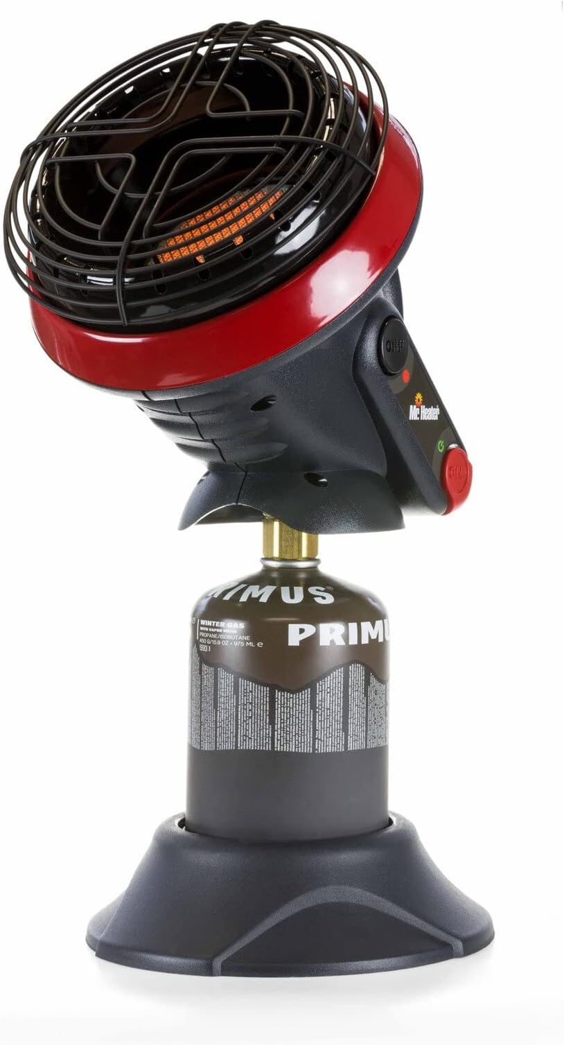 Mr. Heater Little Buddy with Adaptor for Gas Heating Cartridge System with 7/16 Thread