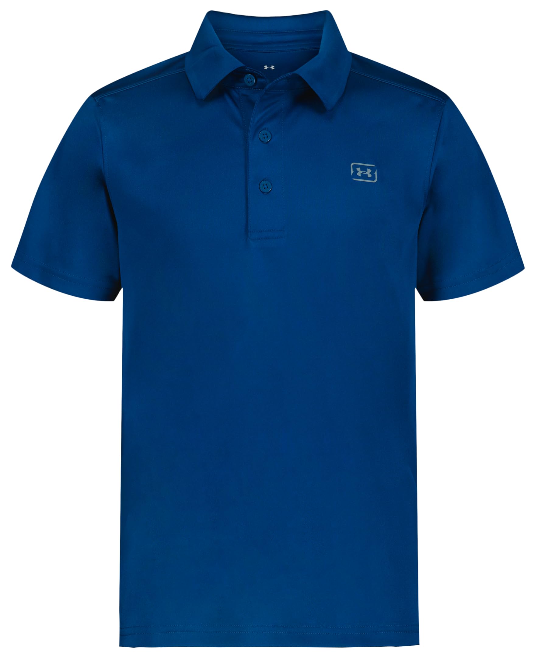 Under Armour Boys Short Sleeve Fishing Polo UPF 50 Sun Protection Outdoor Collection
