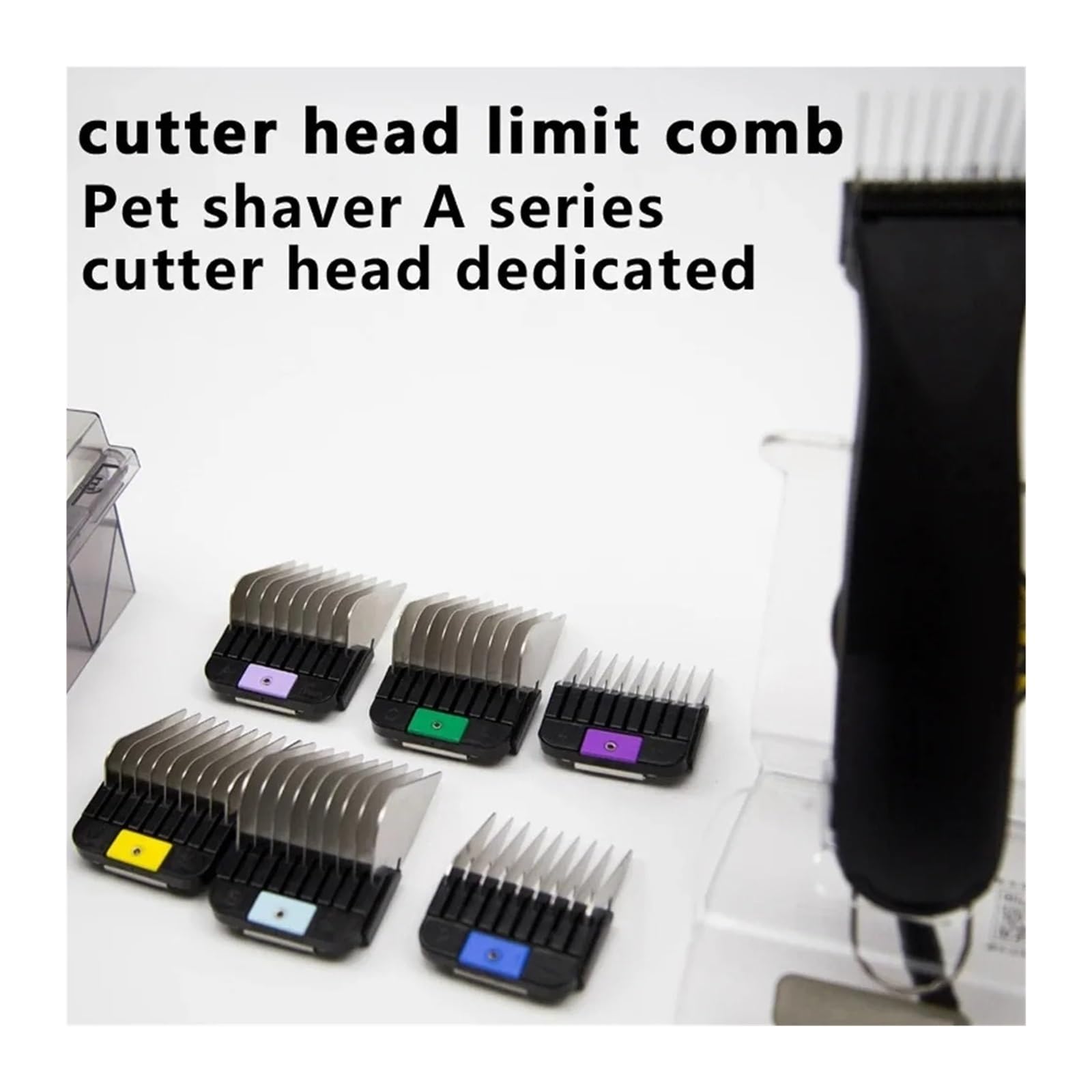 Kit Di Pettini Set Di Attacchi For Lame Toelettatura Professionale For Cani In Acciaio Inossidabile, Compatibile Con Andis, Compatibile Con WAHL, Compatibile Con MOSER