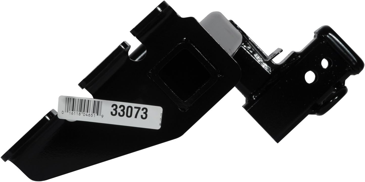 Reese 33073 Class III Custom-Fit Hitch with 2" Square Receiver opening, includes Hitch Plug Cover , Black