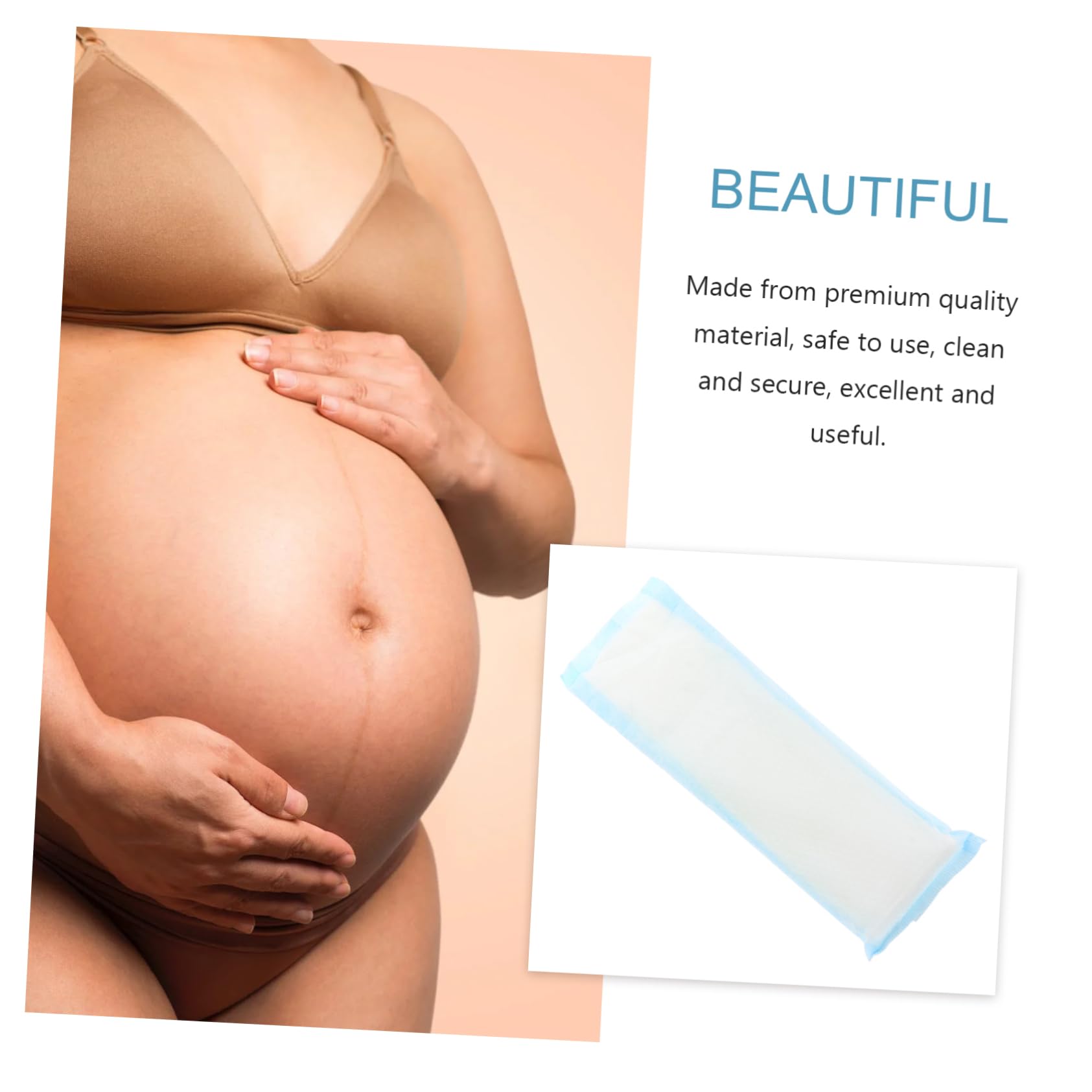 Tampone Freddo Post Parto Perineale in Gel Bianco, Confortevole
