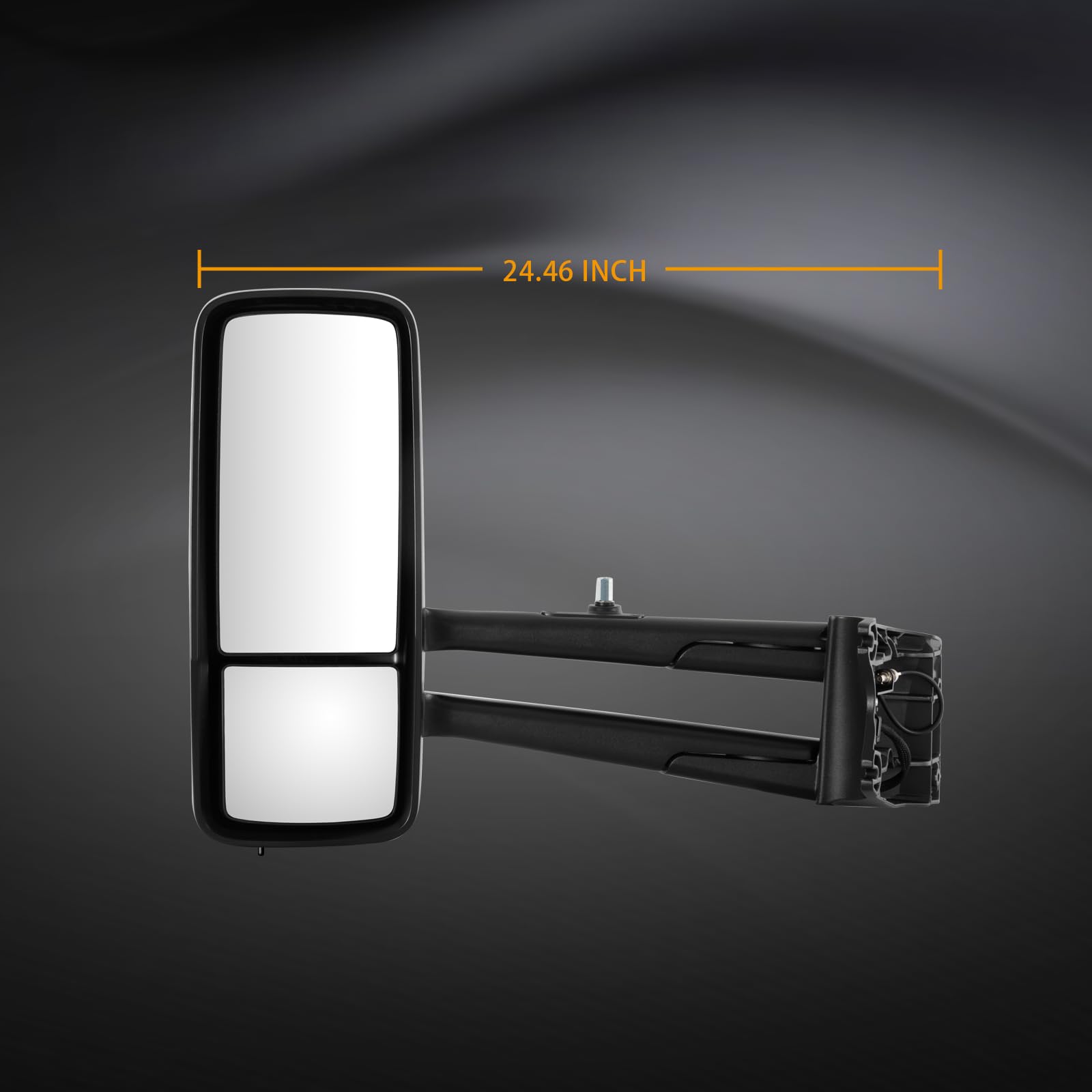 Amazon.com: EVERESTHD Black Door Mirror Fit for Kenworth T680 T880 