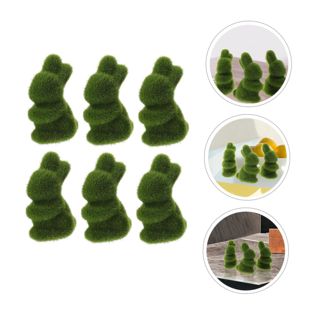 Alipis 12pièces Décoration De Pâques Forme De Lapin De Décor Adorable Et Léger pour Bureau Chambre Et Festivités Accessoire Odeur
