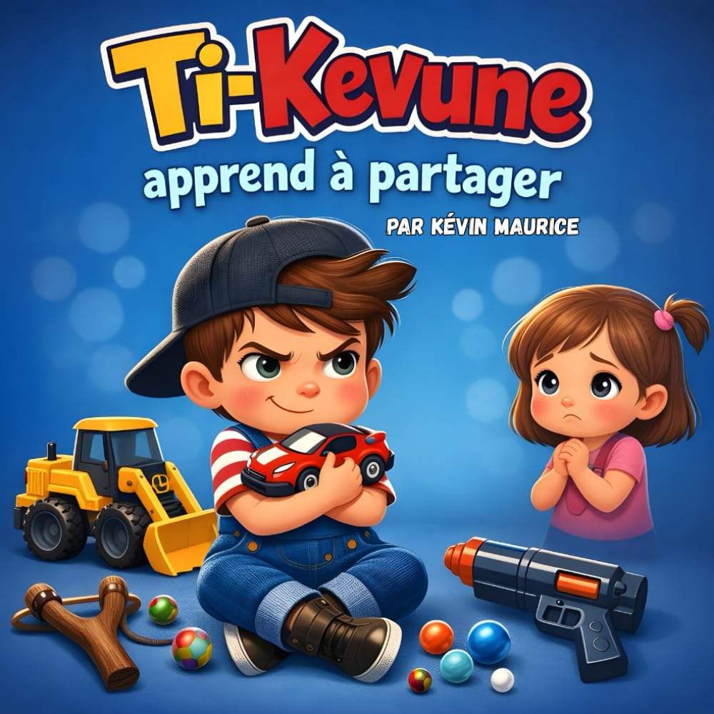 Ti-Kevune apprend à partager: Une leçon de partage pour les enfants de 4 à 8 ans
