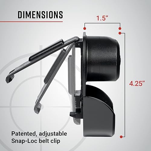 Miniatura 9 de ASP Exo - Funda para esposas, funda para esposas para cinturón de trabajo, chaleco de policía o bolsa para cinturón, accesorios para cinturón de