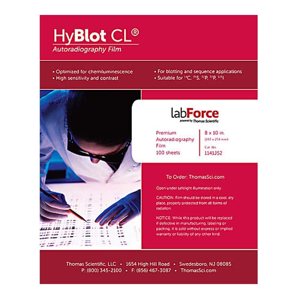 Denville 1159M39 HyBlot CL Autoradiography Film, 5" x 7" (Pack of 500)