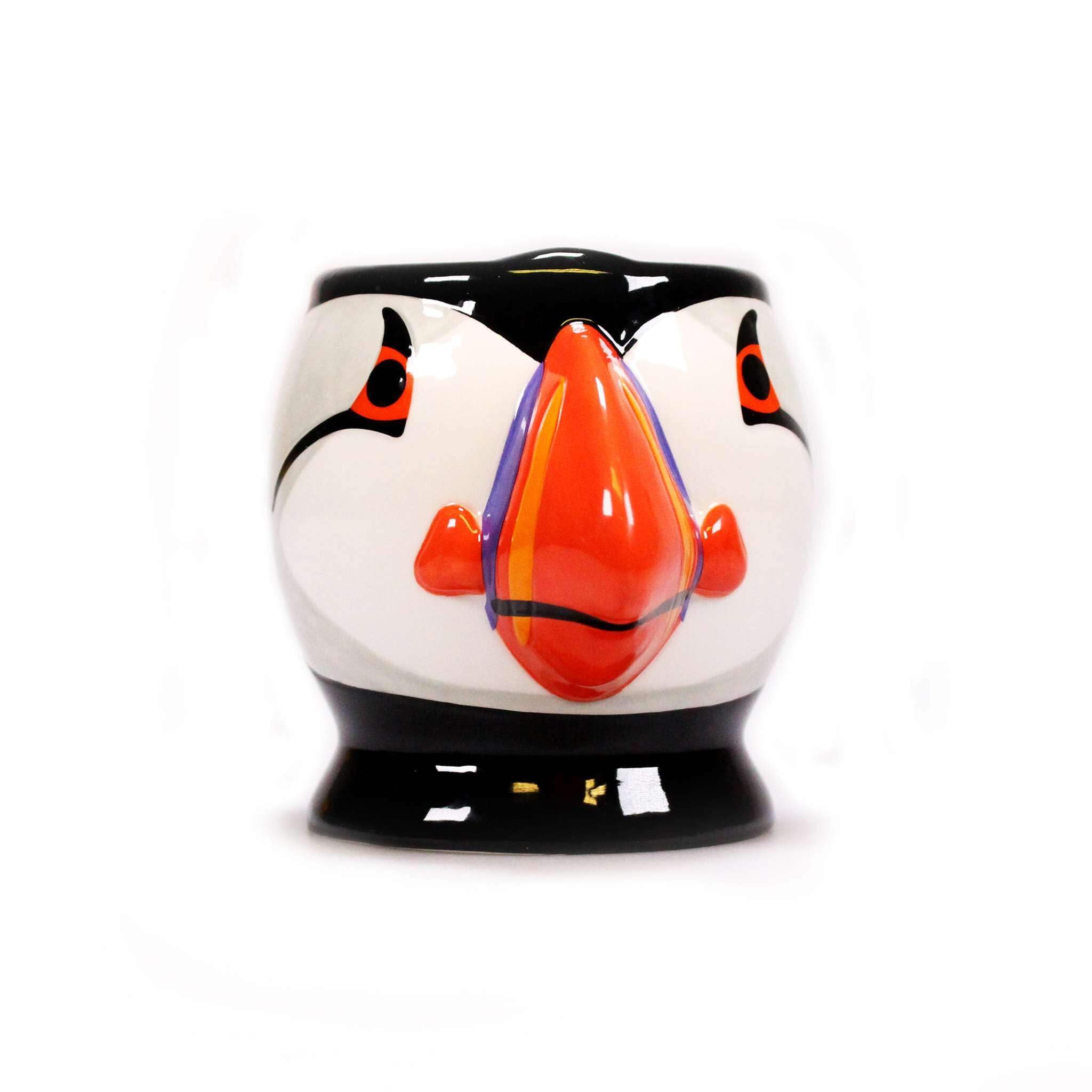 Shruti White Half Moon Bay | Rspb | Puffin 3D Shaped Ceramic Mug | Official Merchandise | 460Ml Novelty Tea And Coffee Cup | Gift For Bird Lovers And Nature Enthusiasts