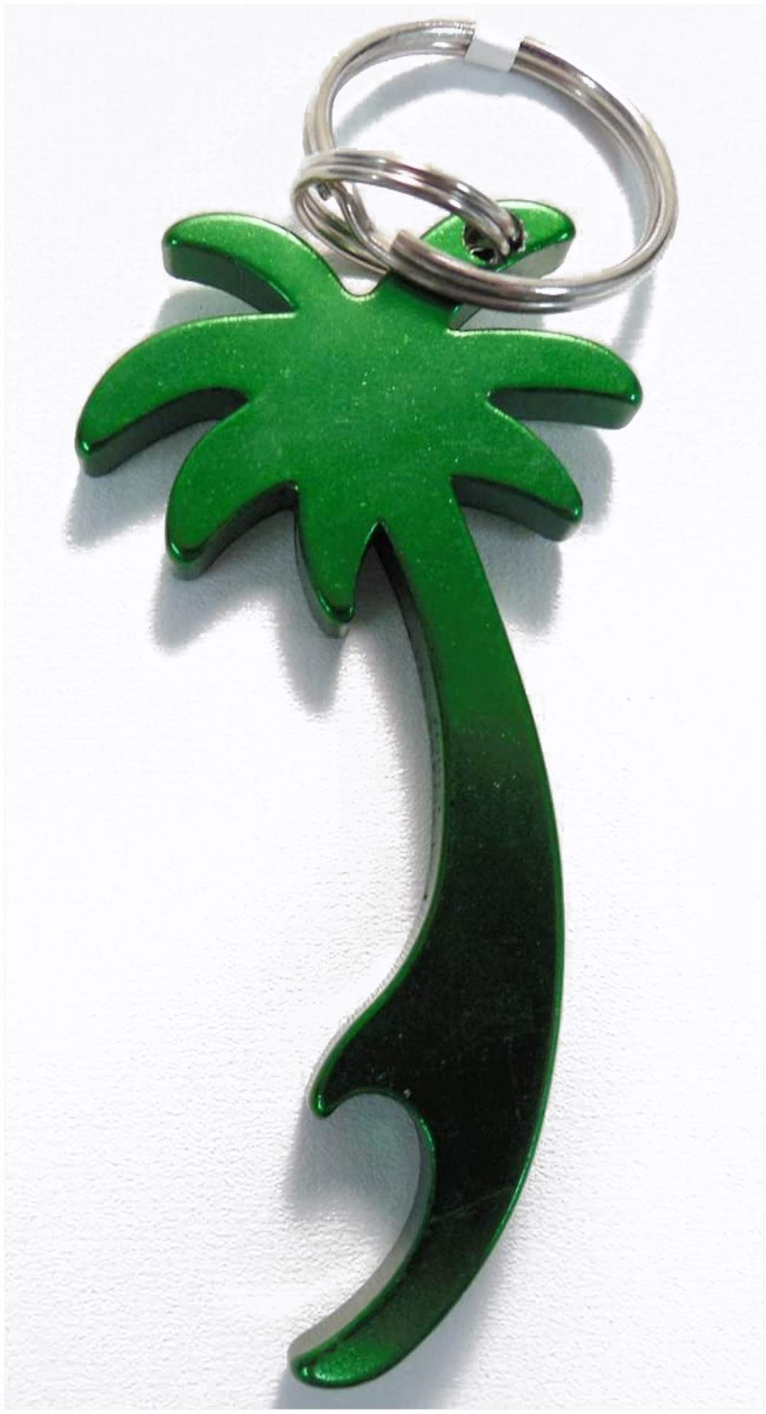 Innovative Scuba Palm Tree Keychain Bottle Opener - Sturdy Aluminum, Aquatic Theme