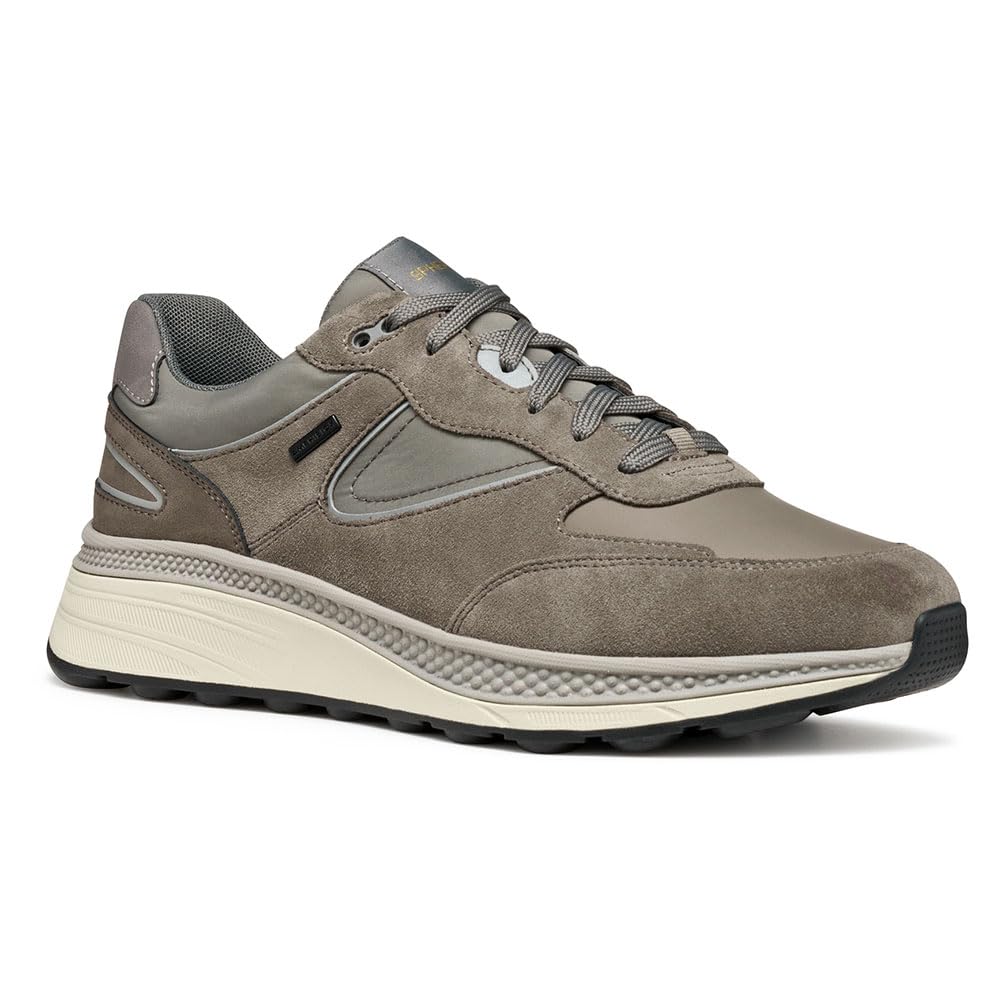 Geox Men U Spherica Actif X1 Sneaker, Gray, 6.5 UK