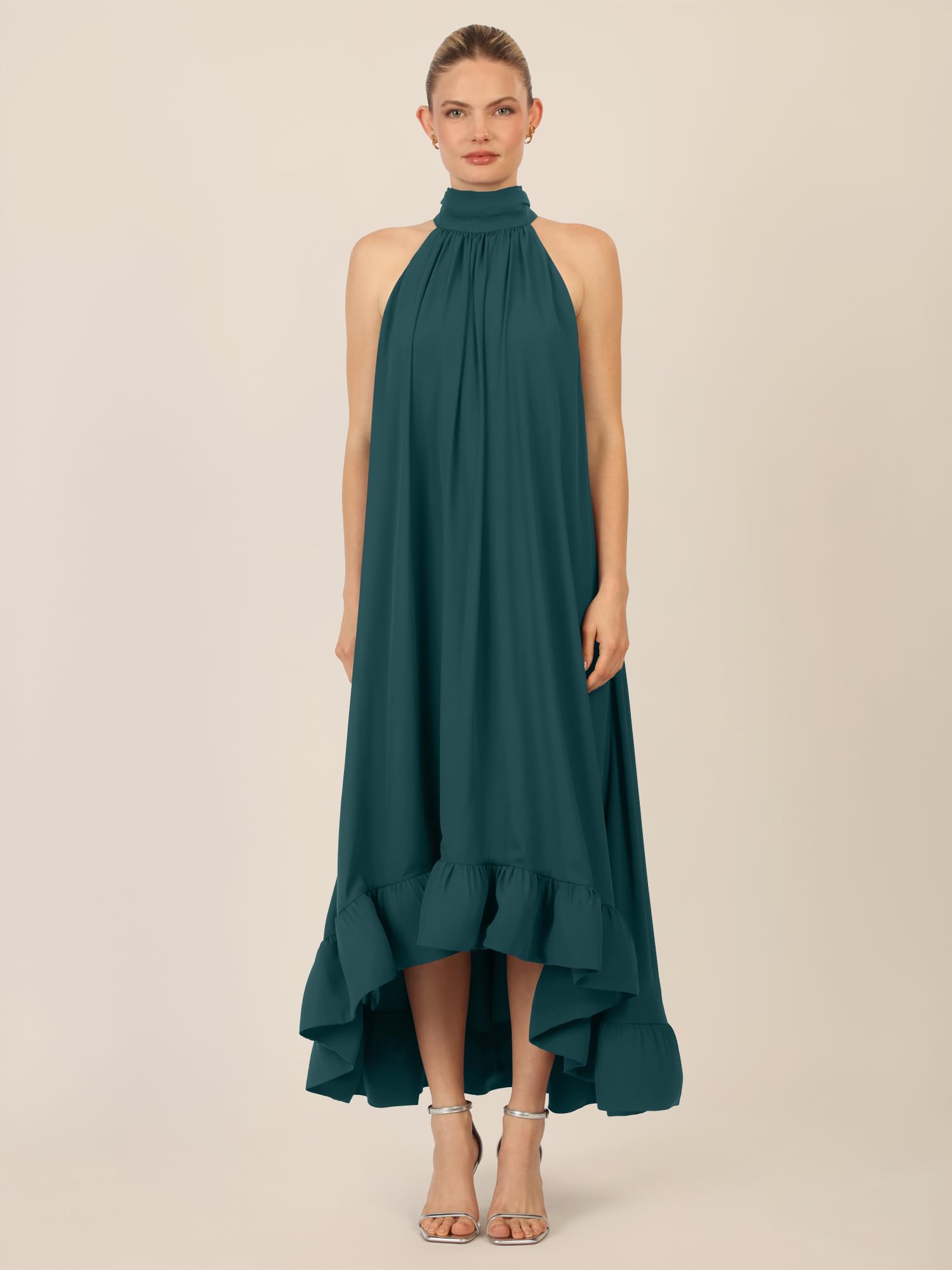 APART Fashion Damen Chiffonkleid Chiffonkleid