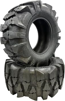 Set of 2-25x10.00-12 6 Ply ATV Tire