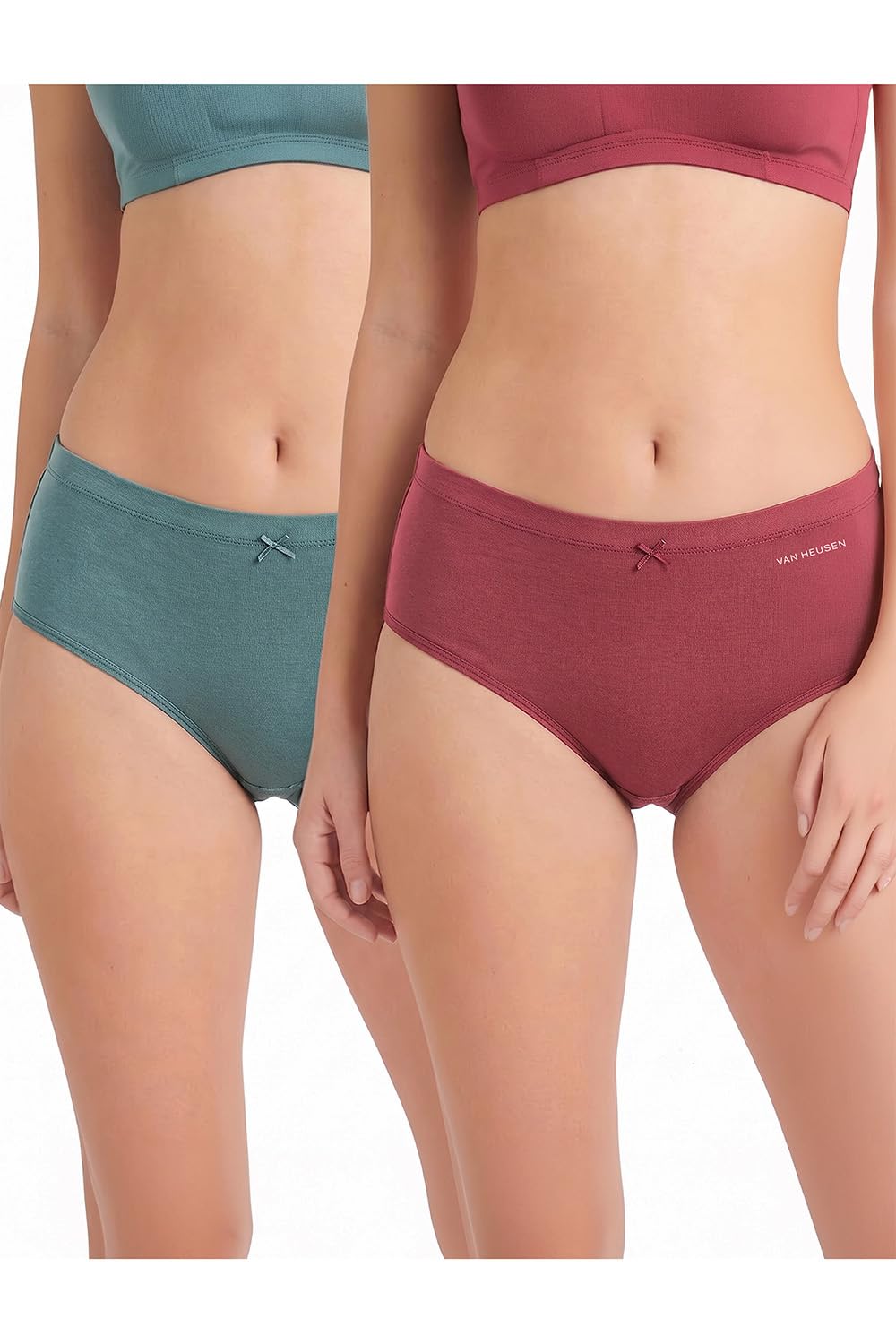 Women Anti Bacterial Hipster Panty - Pack of 2 - Full Coverage, Moisture Wicking-image-11