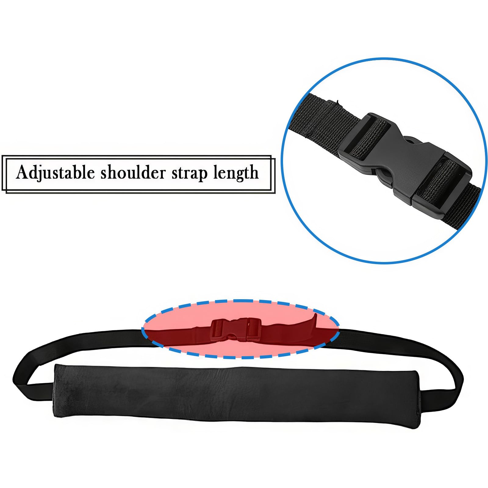 Cintura Di Sicurezza Universale Per Seggiolone - Imbracatura Per Bambini, Passeggino E Sdraietta - Regolabile E Comfortevole - Foto 12