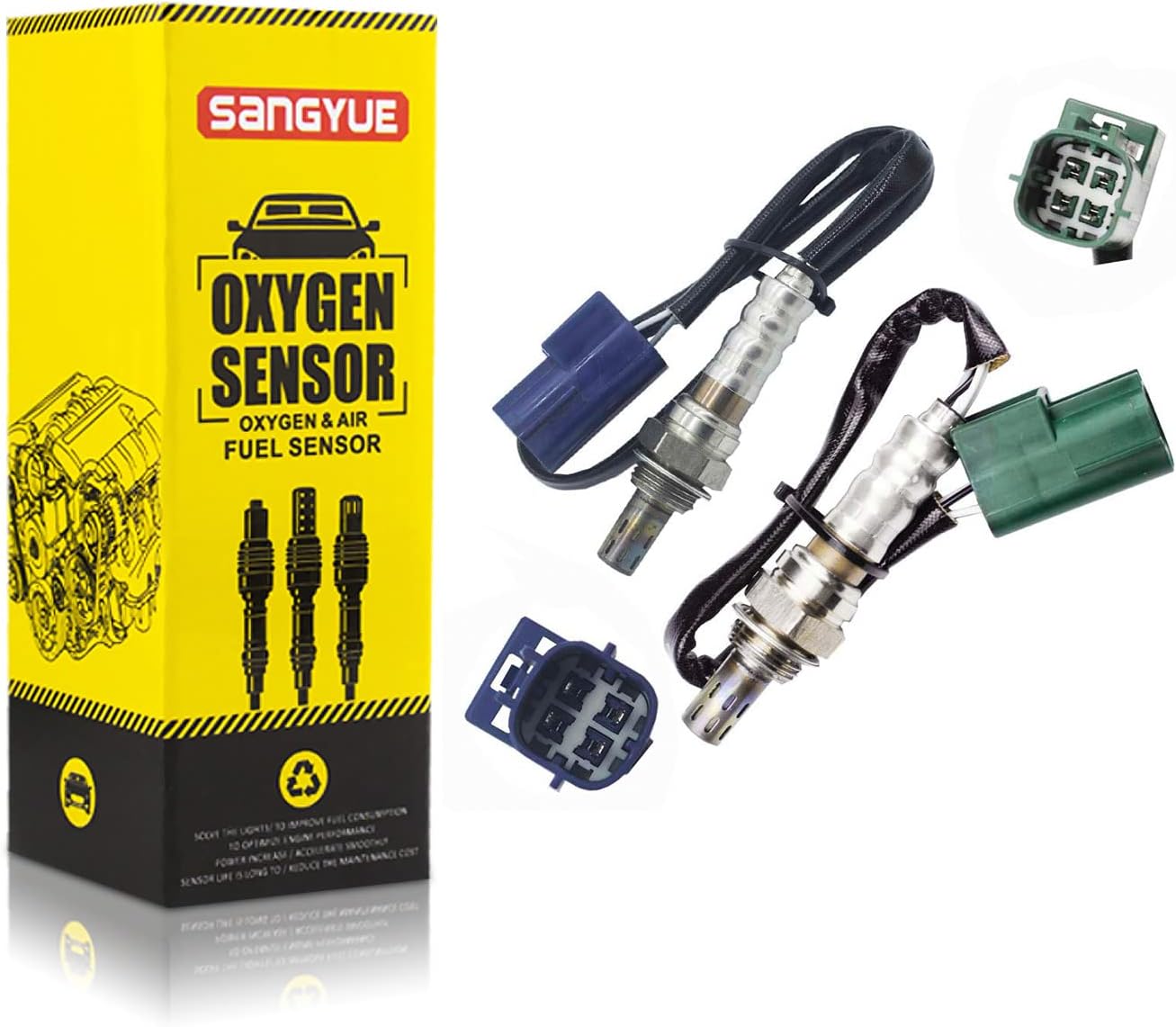 2 Oxygen Sensor for 2005-2012 Nissan Xterra Frontier pathfinder 4.0L Downstream Left+Right