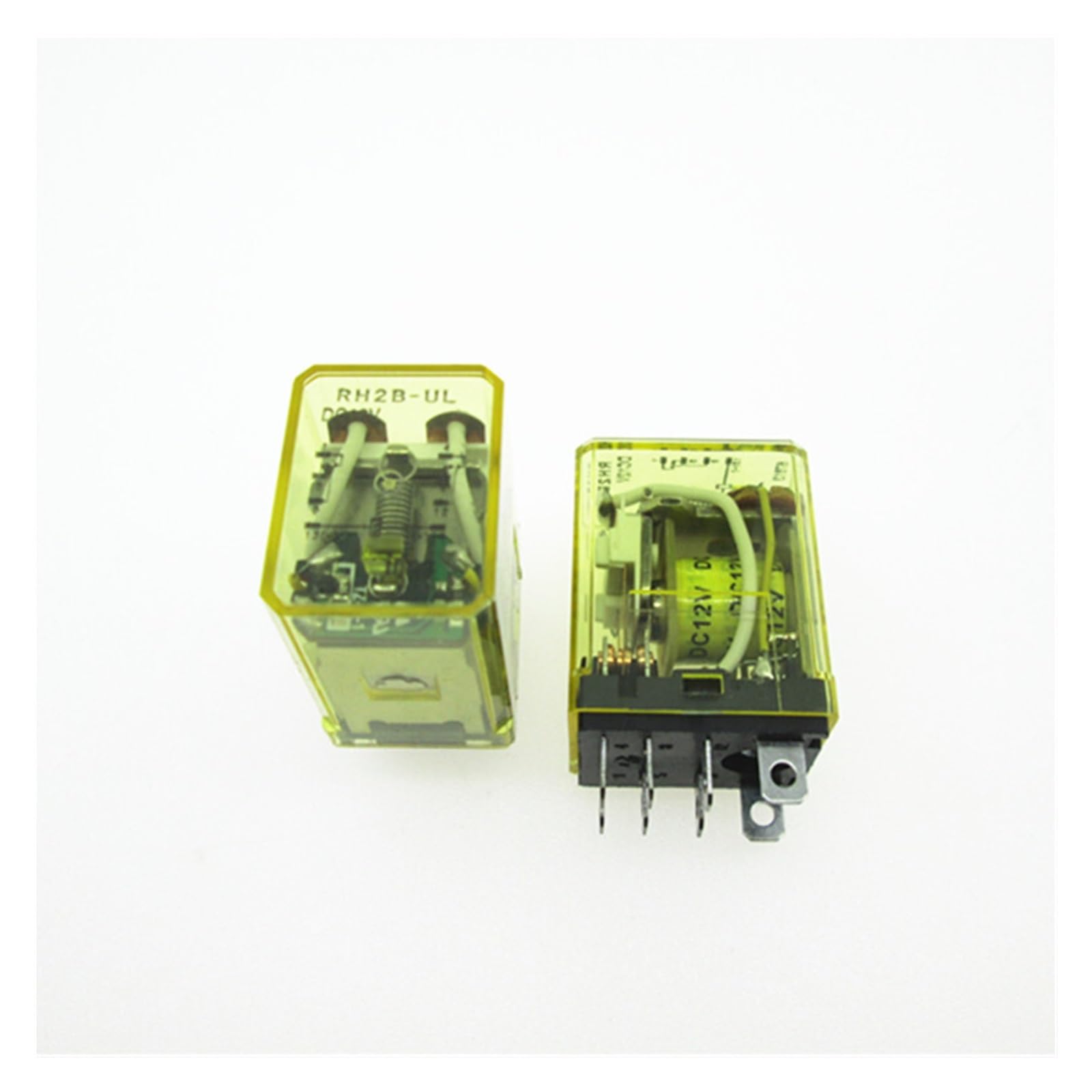 AARTERZZA 2pcs Relay RH2B-UL-DC12V RH2B-UL DC12V 12VDC 12V 10A 240VAC 8PIN