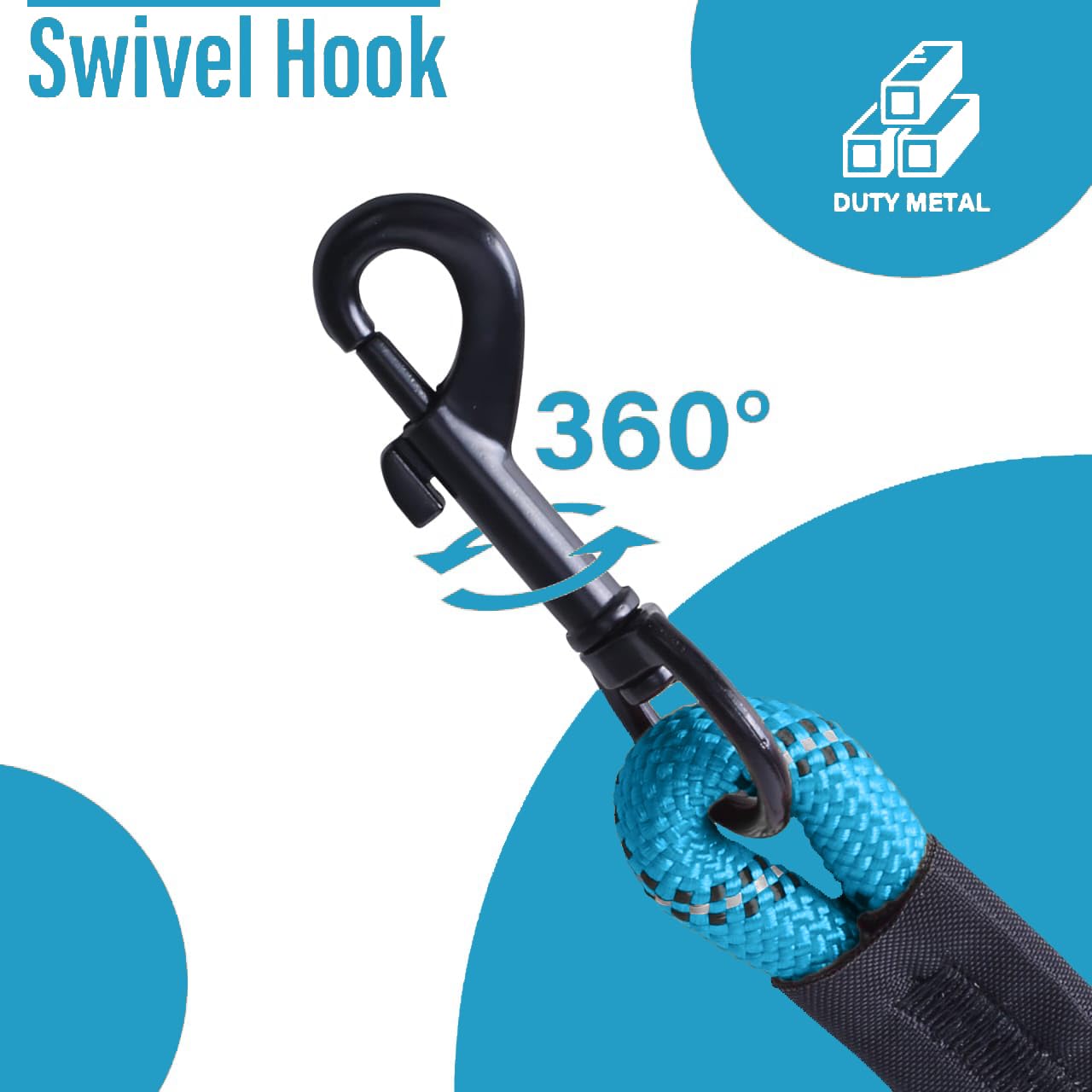 Loutep Training Lead For Dogs 3m 5m 10m 15m 20m 25m 30m Longline Leash Extra Long Rope Recall Long Line Dog Lead For Puppy Small Medium And Large Dogs - Image 3
