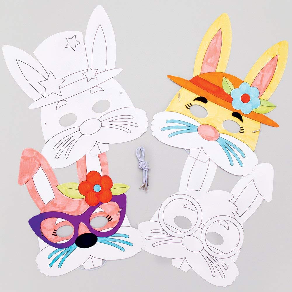 Baker Ross Pâques Lapin à Empiler Décorations 6-Pièce Set