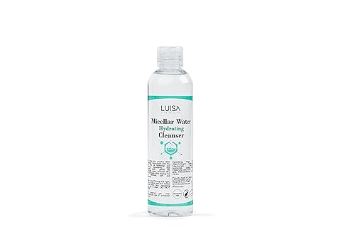 Limpiador micelar del agua para la cara, removedor de maquillaje hidratante con niacinamida