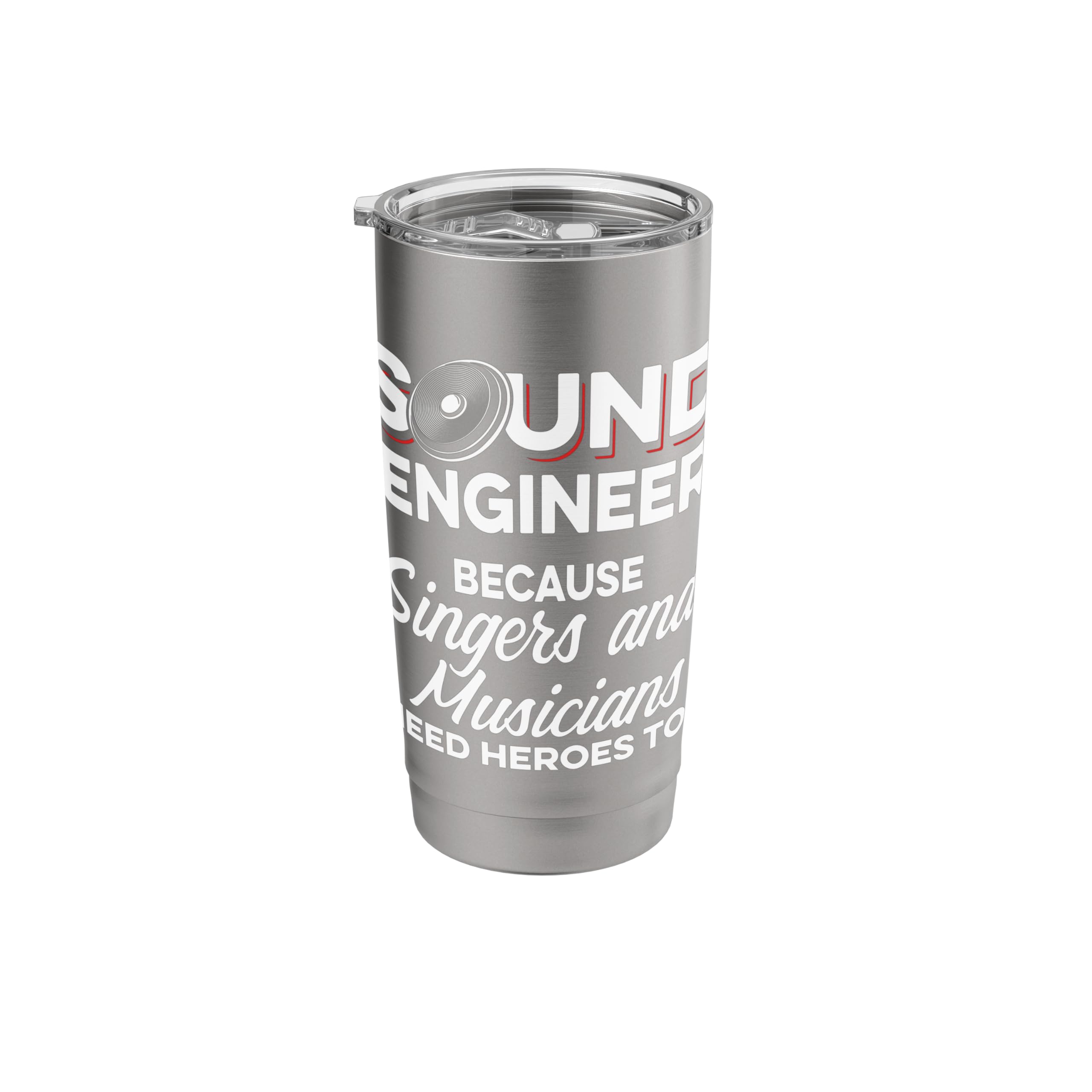 Studio Audio Engineer Musician Sound Guy Tech Stainless Steel Insulated Tumbler
