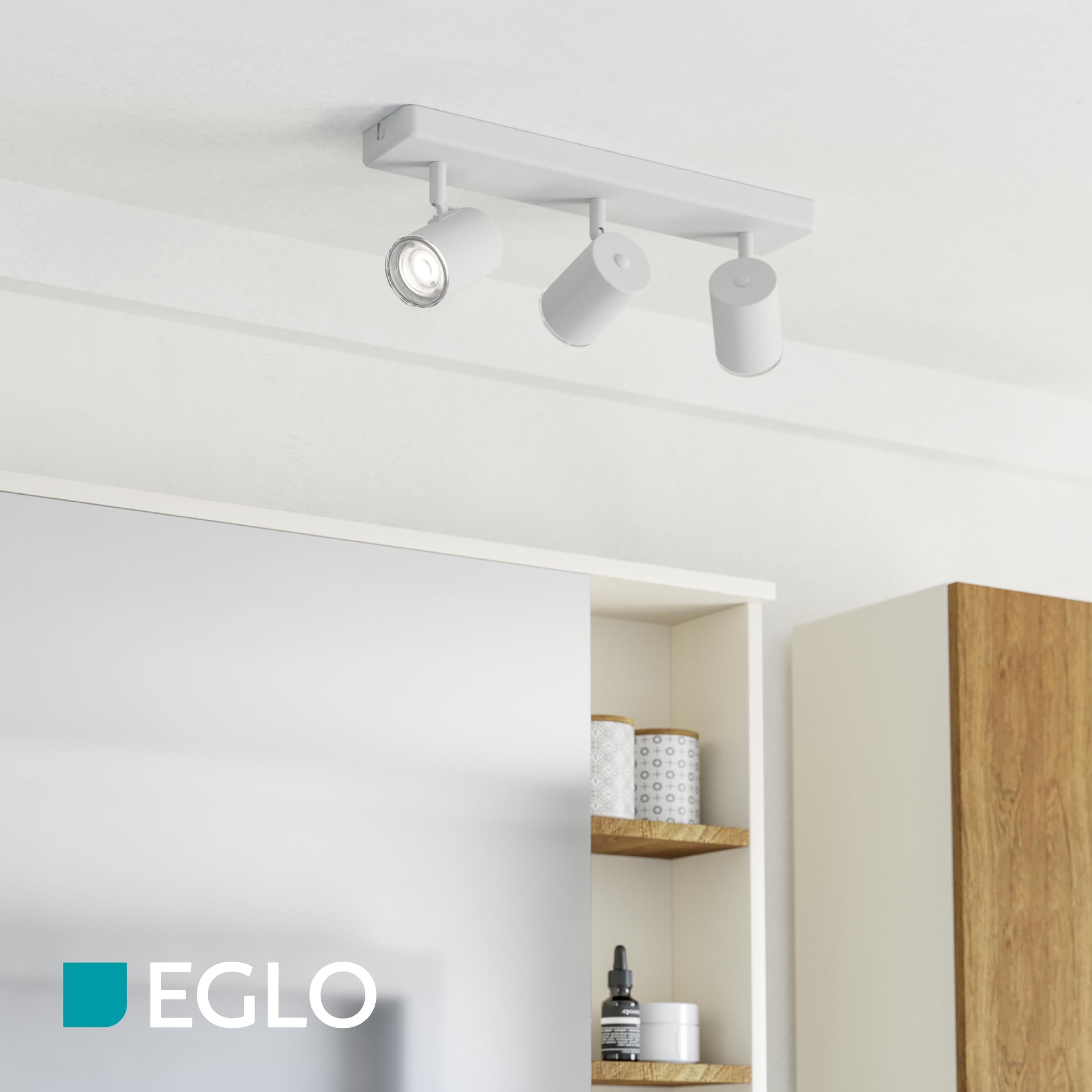 EGLO spot Consuma 1 - gu10 - 25 cm - wit - vtwonen