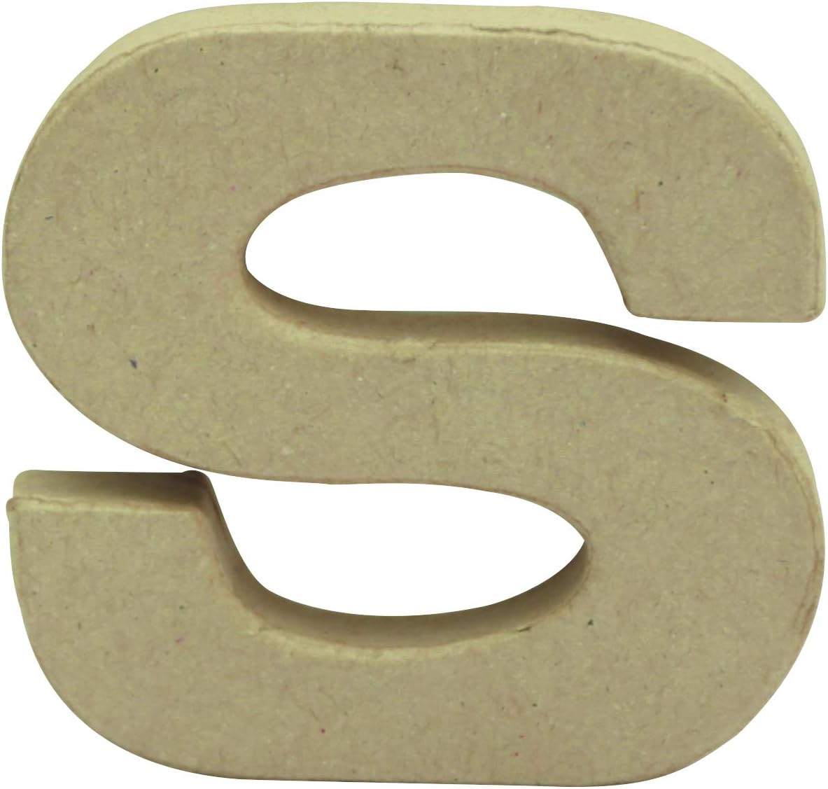 décopatch Papier Mache symbol, 1.5x8x8.5cm, Brown