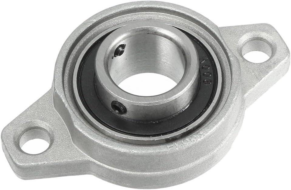 Sourcingmap 2pcs KFL003 17mm Zinc Alloy Self Aligning Pillow Block Flange Bearing - Image 5