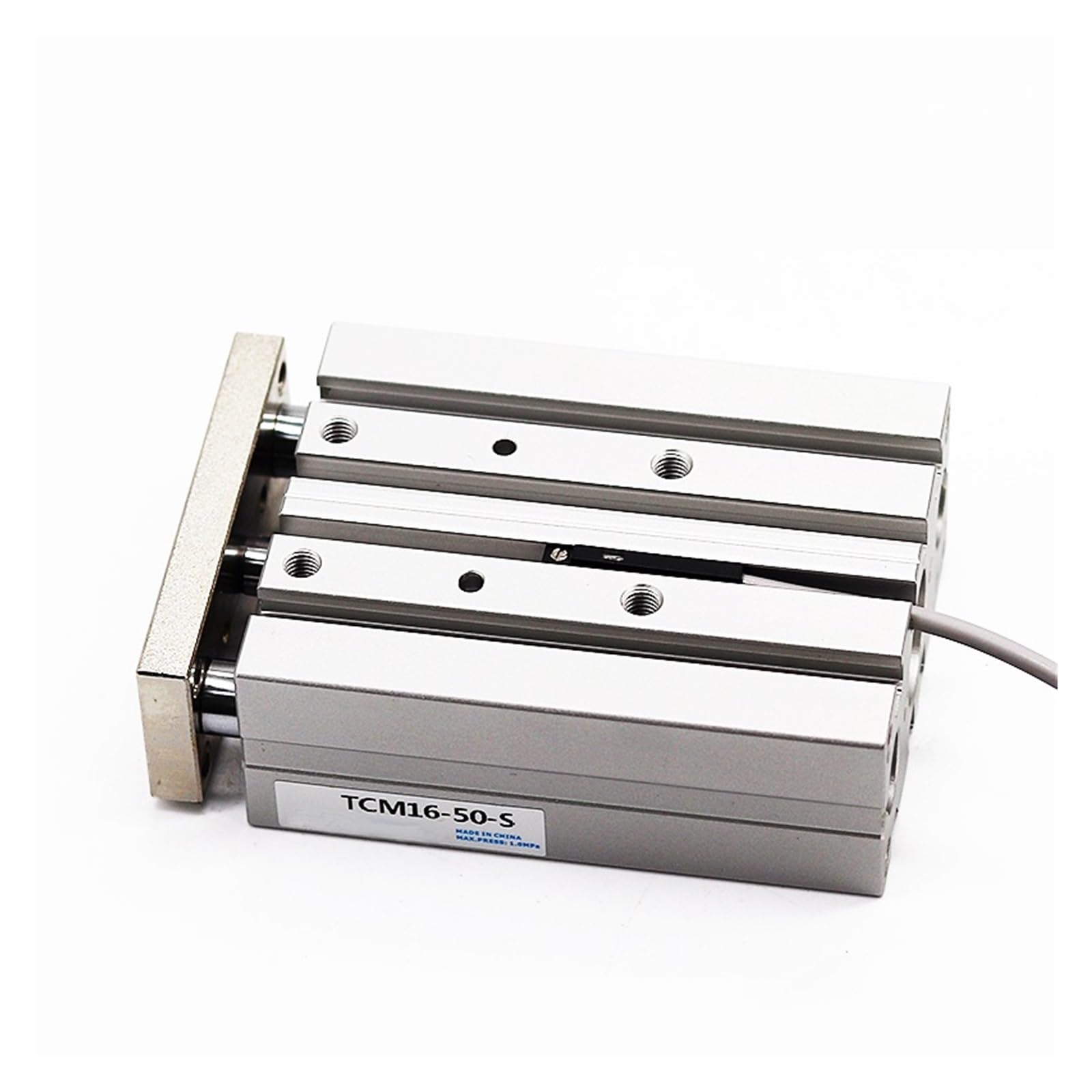 Cylindre mince à trois tiges TCM32 pour stopper la torsion des vérins