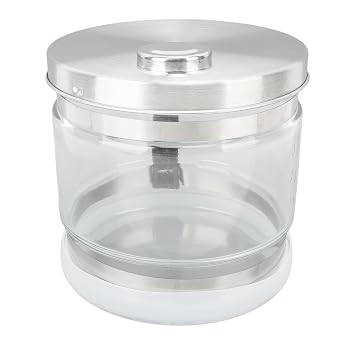 Distilled Water Container, 4l Distilled Water Maker, Distilled Water Collection Bottle | Water Distiller Glass Jar | Distilled Water Storage Container for Home Beauty Countertop