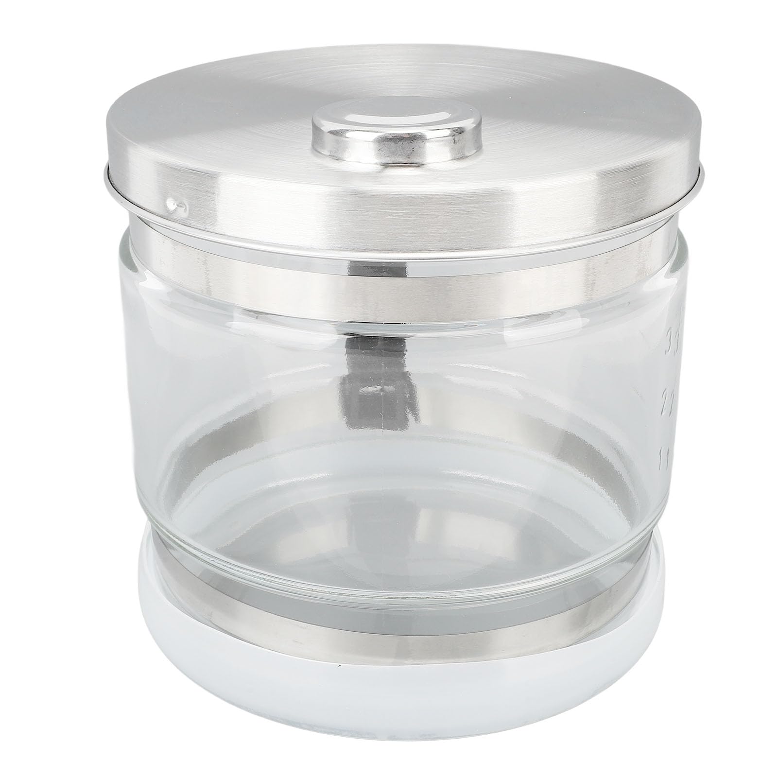 4L Wasserglas-Karaffe für Destilliergerät, Wasserdestillier-Glastopf, Destillier-Sammelflaschenglas für Wasserdestillierfilter auf der Arbeitsplatte